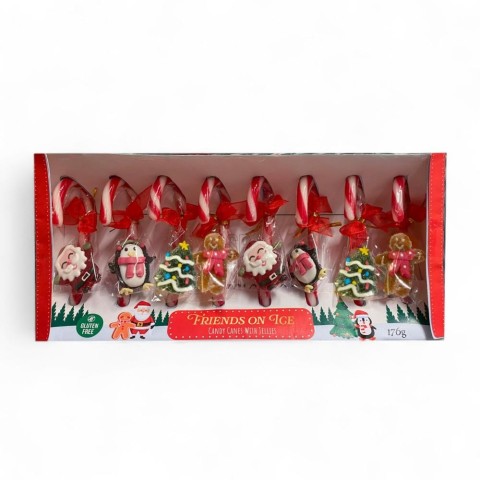 CANDY CANES FIGURA NATALE